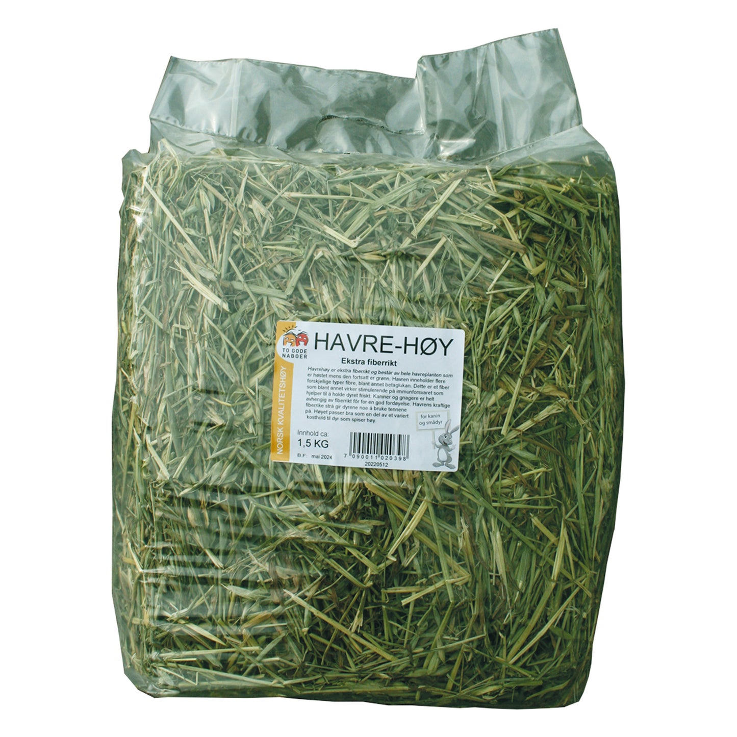 Norskt hö "havrehö" 1,5kg