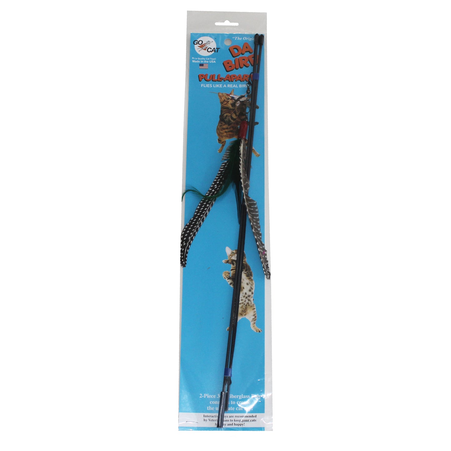 Kattleksak Da bird 2 delar 100cm