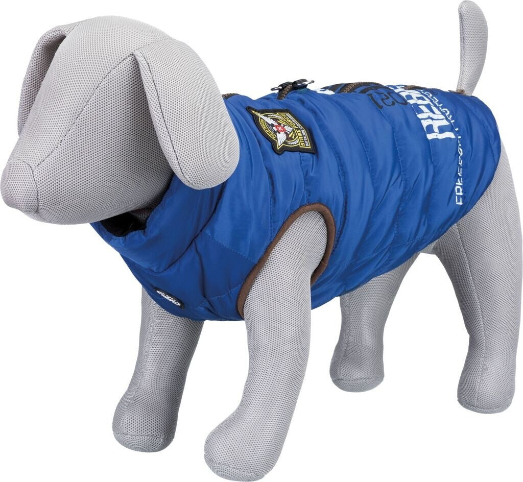 Saint-Malo täcke med sele blå "50% rabatt dras av i kassan"