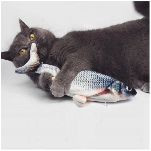 Kattleksak Dansande fisk med kattmynta 30cm