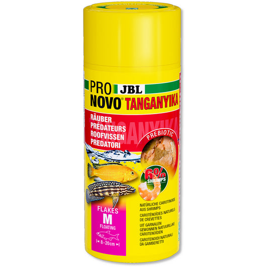 Fiskfoder JBL Pronovo Tanganyika Flakes Medium 250ml
