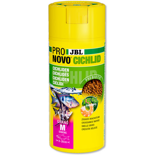 Fiskfoder JBL Pronovo Ciklid Grano M Click 250ml