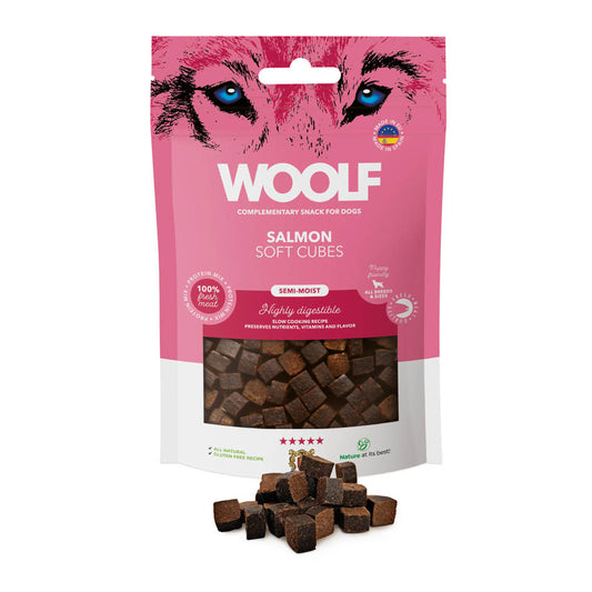 Woolf Soft Cubes- Salmon monoprotein