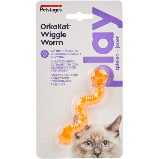 Kattleksak Wiggle Worm