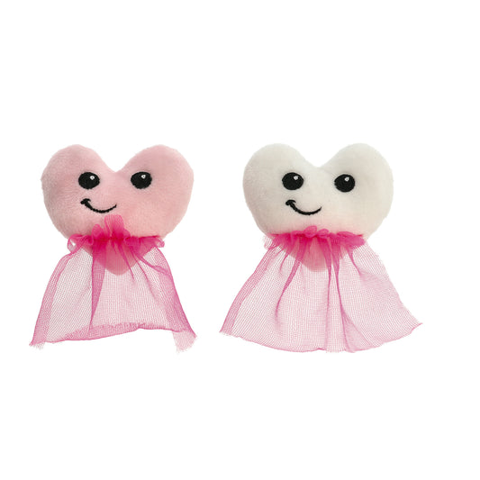 Kattleksak Valletine hjärta 2pack