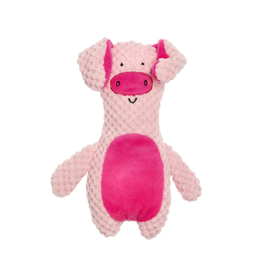 Hundleksak PiggySoft Rosa 20cm