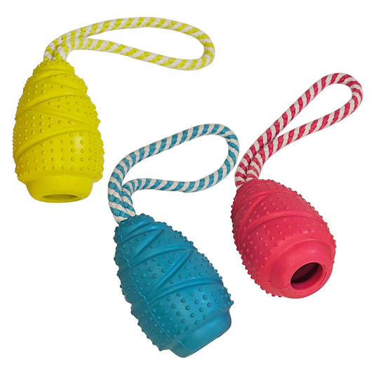 Rubber jumper with rope 16cm
