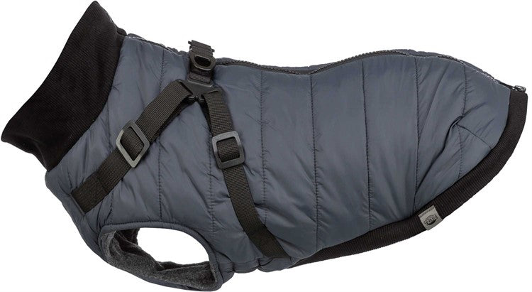 Pontis täcke med sele Blå