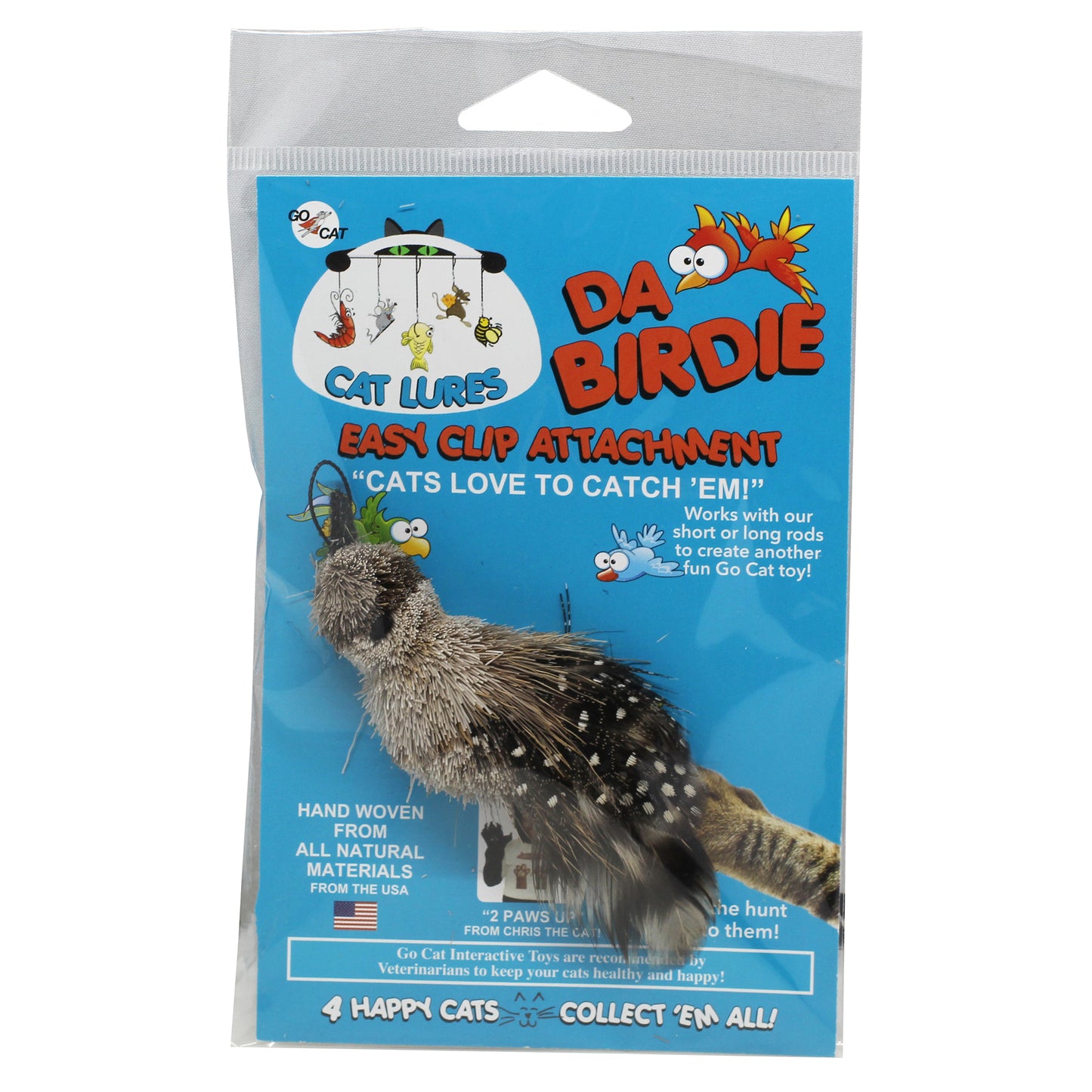 Kattleksak Da Bird  Birdie Tafs Go Cat