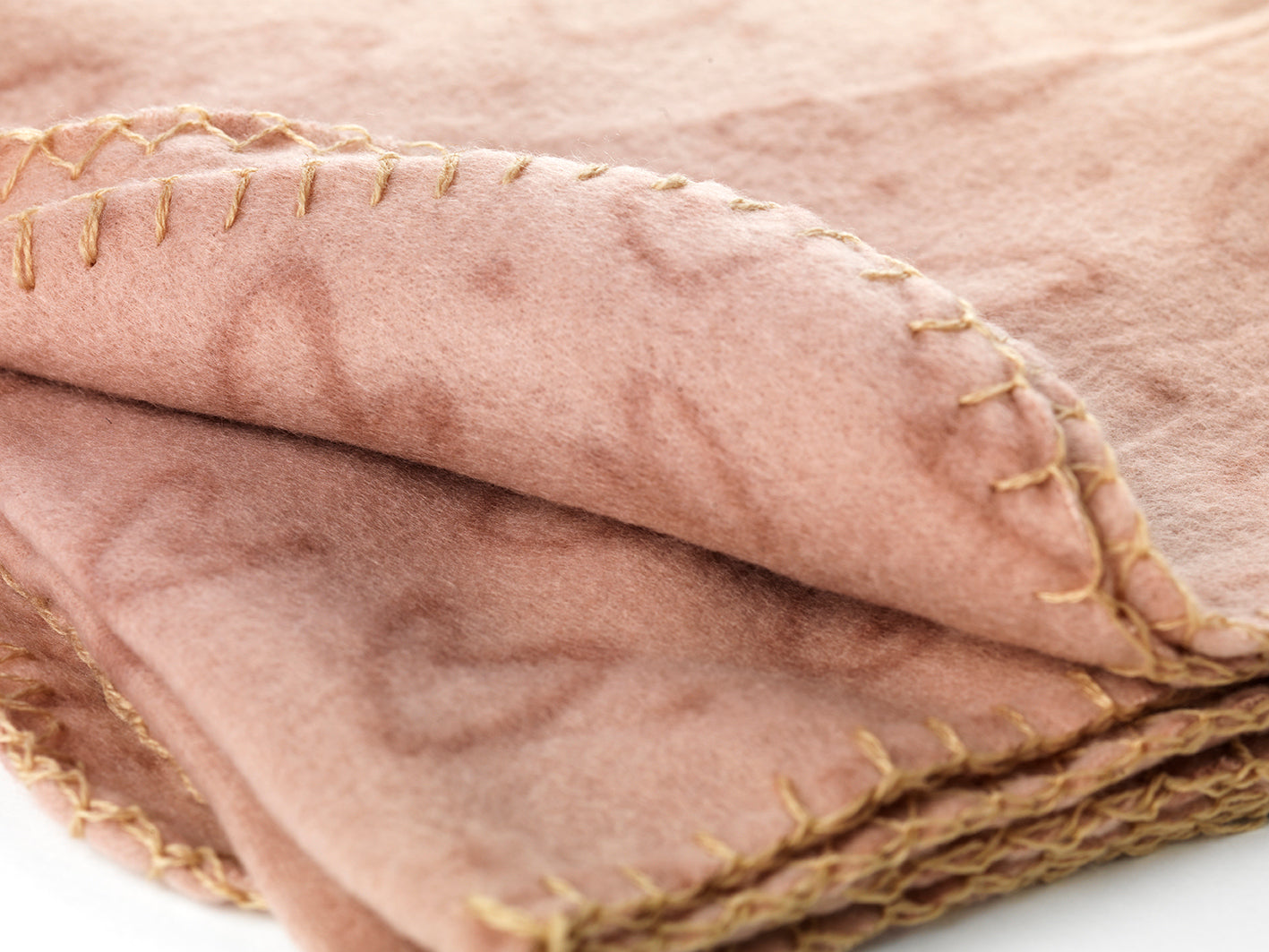 Fleecefilt Heart Rosa 100x70cm