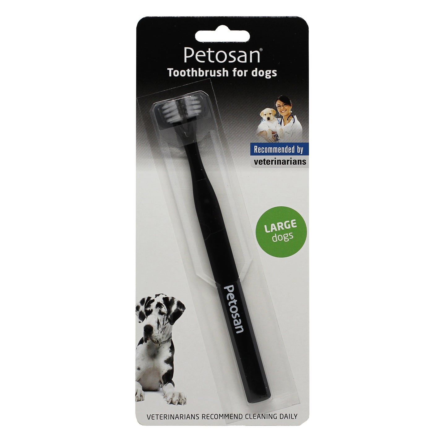 Petosan Dubbeltandborste L