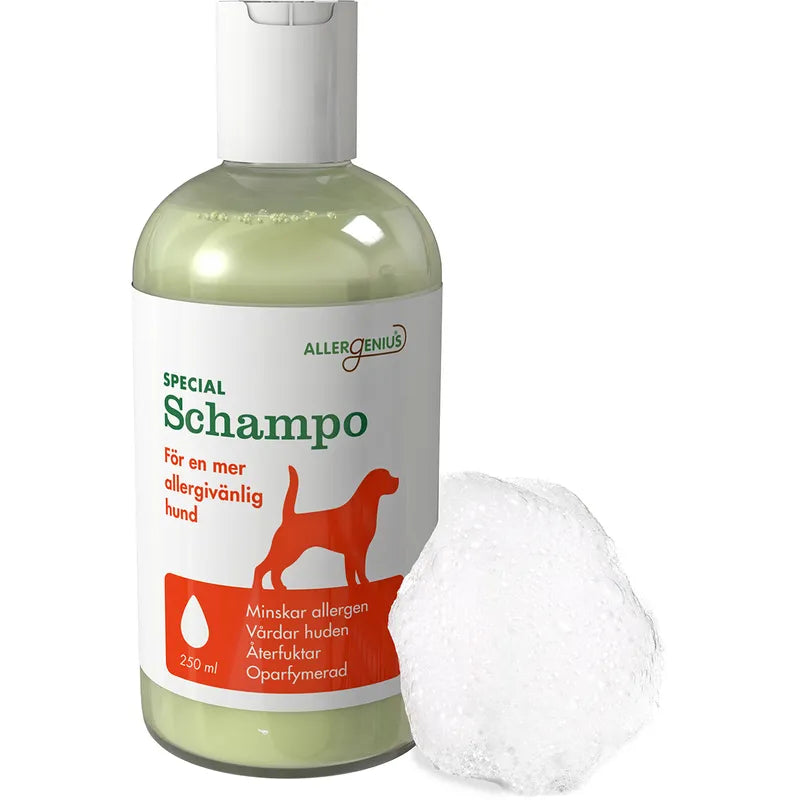 Allergenius Schampoo mot hundallergi