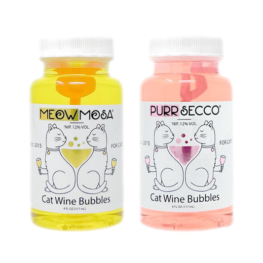 Såpbubblor Meowmosa Cat Wine Bubbles Giftfria kattmynta bubblor för katter 118mlSåpbubblor