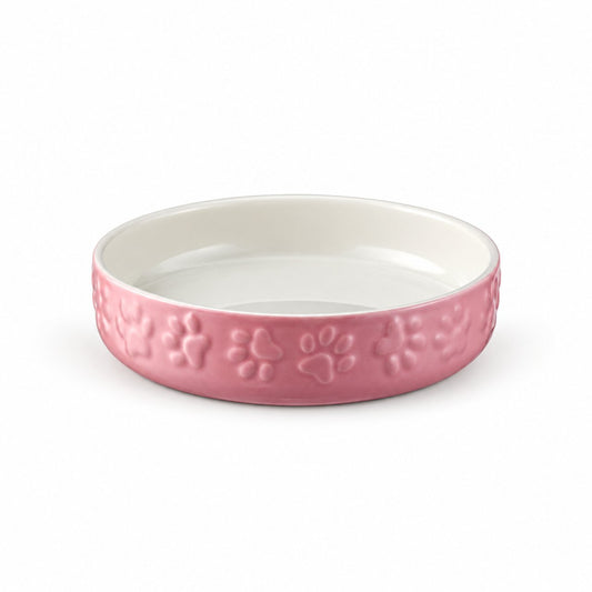 Keramikskål Rosa/Vit MC 200ml