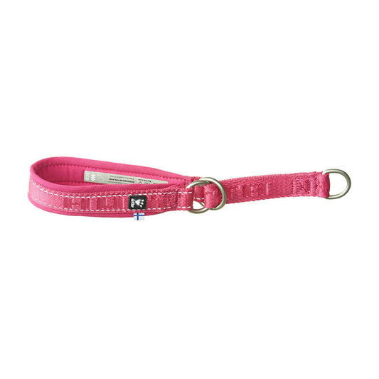 Hundhalsband Casual ECO, halvstryp Rubin/rosa