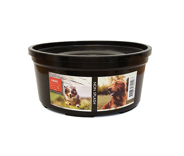 Vattenskål Non-Spill Svart 1,4L , 18cm