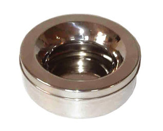 Vattenskål Non-splash bowl metal 0,7L